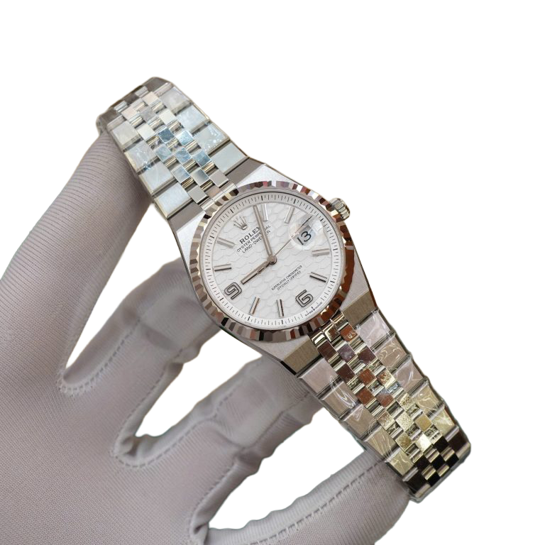 Land-Dweller 36 mm  Oystersteel White Gold M127334-0001