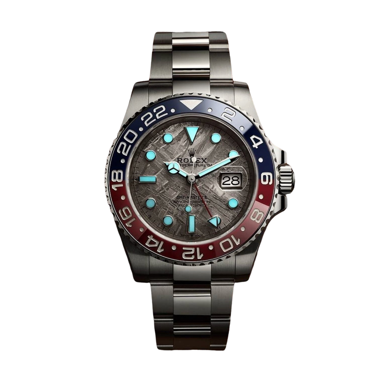 GMT-Master II Pepsi White Gold Meteorite Dial 126719BLRO-0002 New