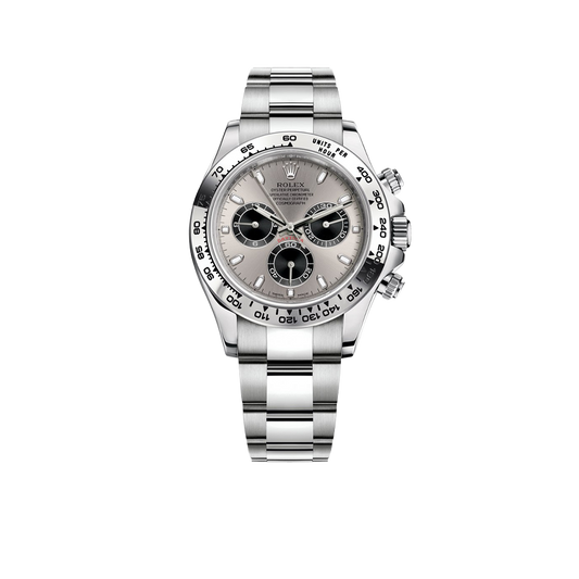 Daytona 40mm White Gold Ghost Panda Dial 116509