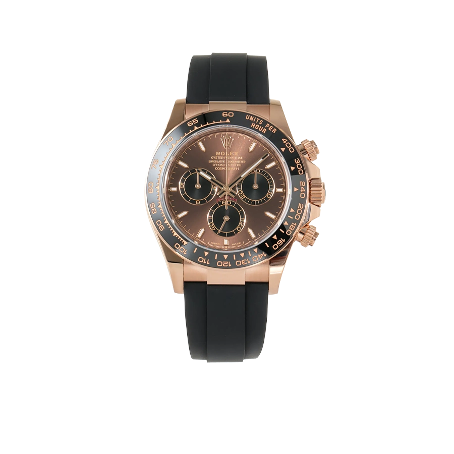 Daytona 40mm Oyster Perpetual Everose Gold Chocolate Dial M126515LN-0010