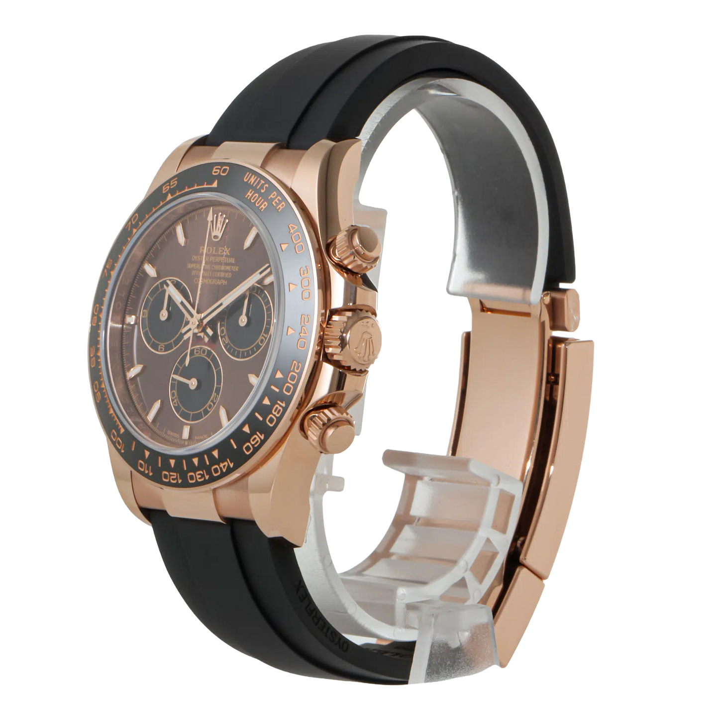 Daytona 40mm Oyster Perpetual Everose Gold Chocolate Dial M126515LN-0010