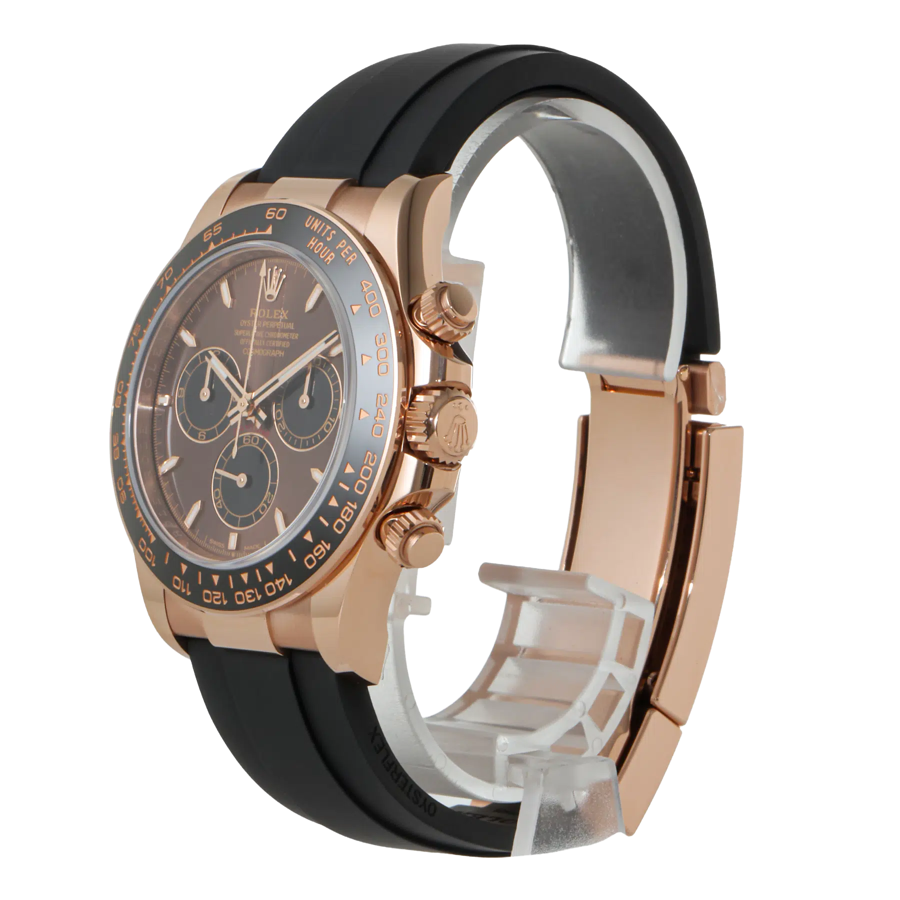 Daytona 40mm Oyster Perpetual Everose Gold Chocolate Dial M126515LN-0010