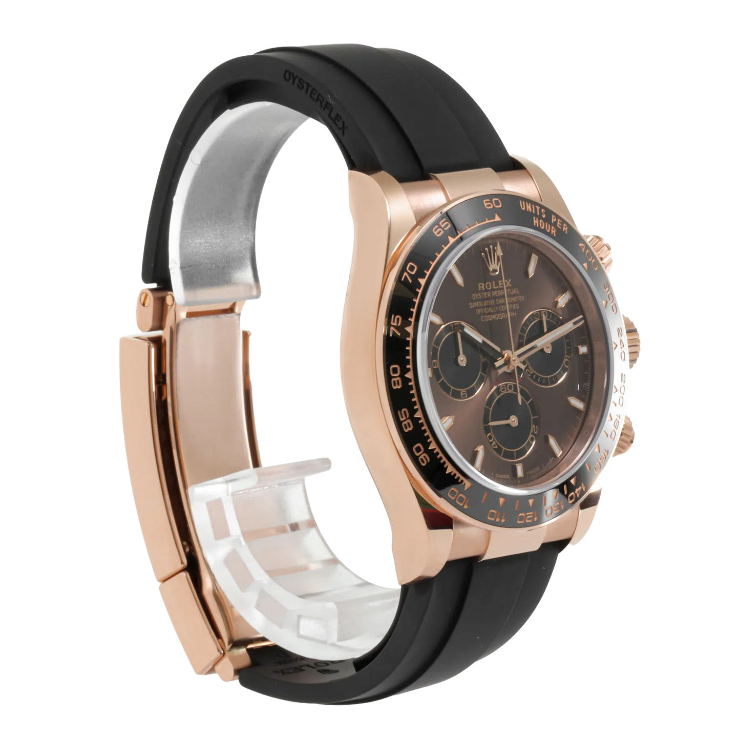 Daytona 40mm Oyster Perpetual Everose Gold Chocolate Dial M126515LN-0010