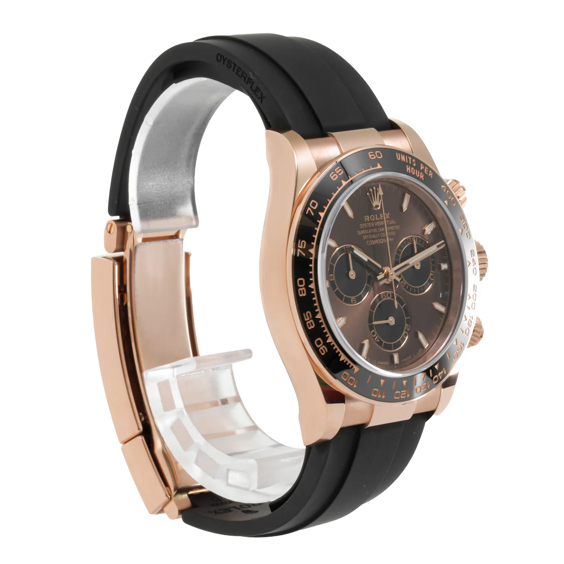 Daytona 40mm Oyster Perpetual Everose Gold Chocolate Dial M126515LN-0010