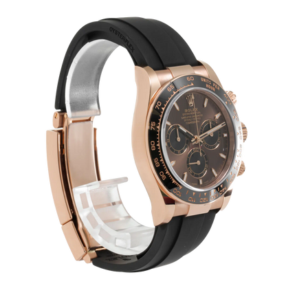 Daytona 40mm Oyster Perpetual Everose Gold Chocolate Dial M126515LN-0010