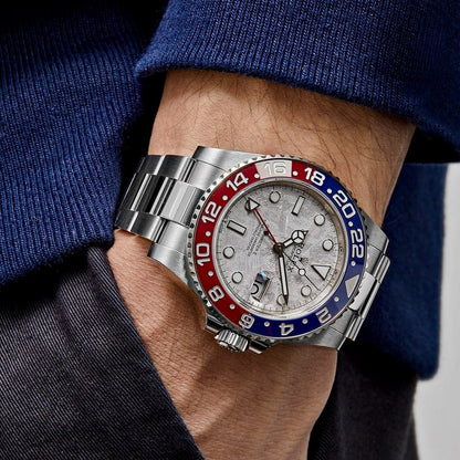 GMT-Master II Pepsi White Gold Meteorite Dial 126719BLRO-0002 New