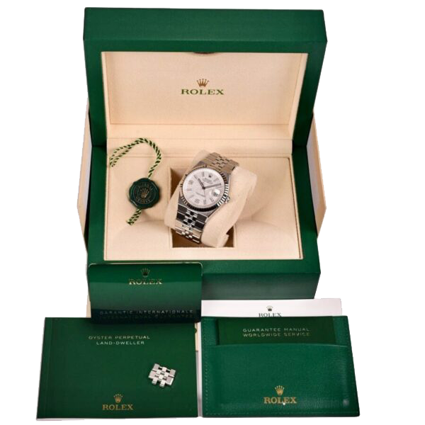 Land-Dweller 40 mm  Oystersteel White Gold M127334-0001