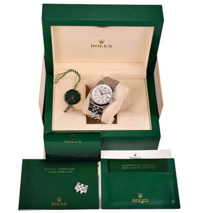 Land-Dweller 40 mm  Oystersteel White Gold M127334-0001