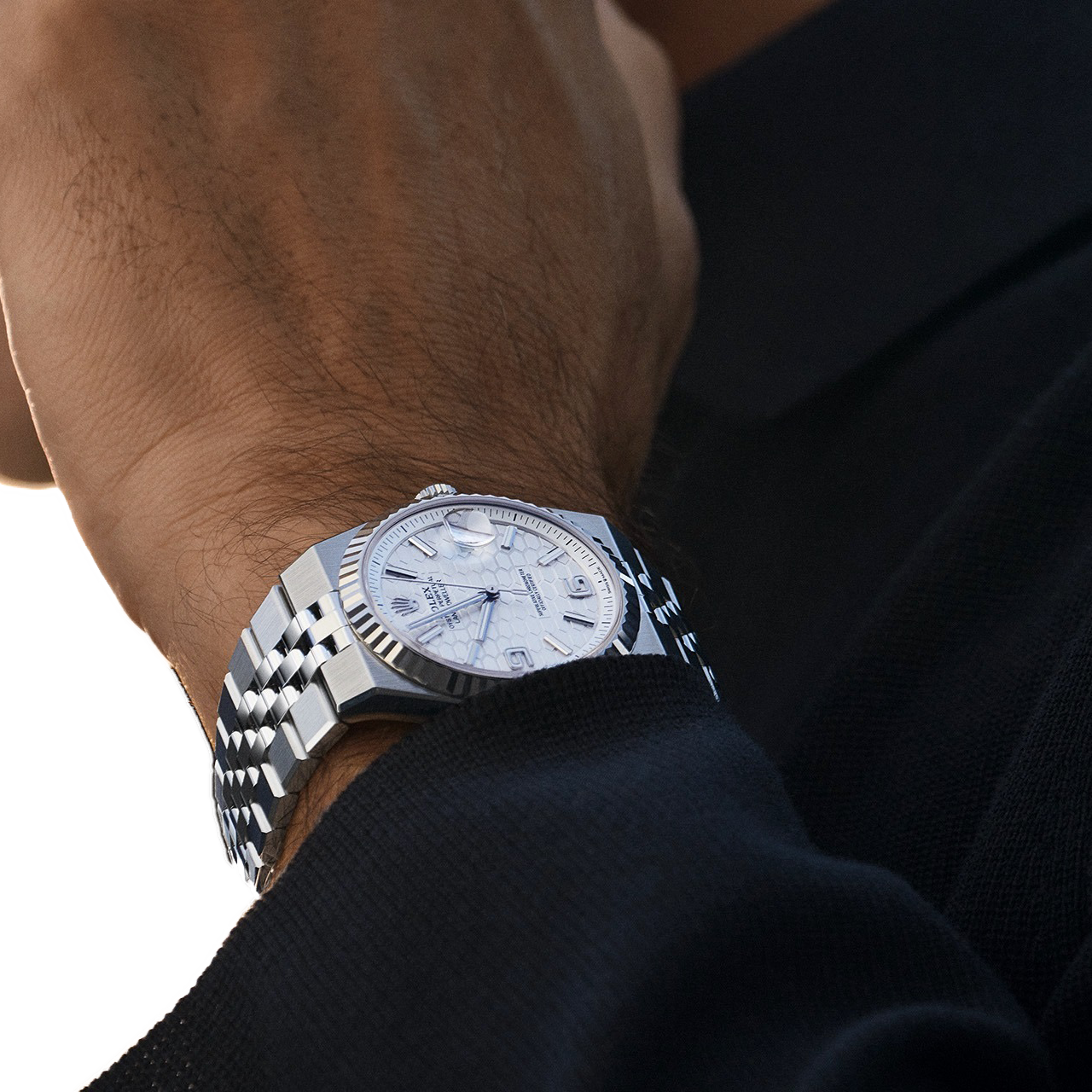 Land-Dweller 40 mm  Oystersteel White Gold M127334-0001