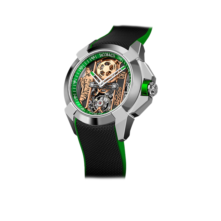 Epic X Heart of CR7 44mm Stainless Steel Manual Winding  EX120.10.AD.AA.ABRUA