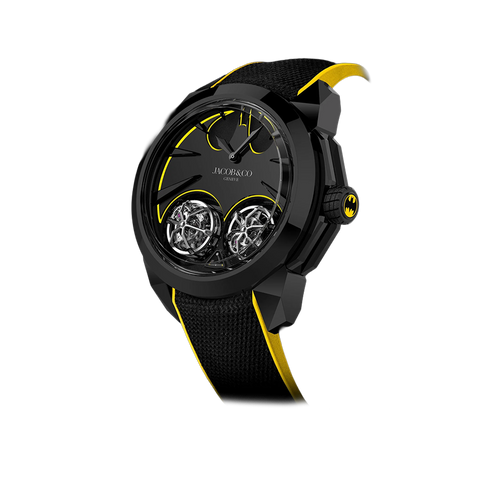 Gotham City 46mm Titanium DLC Sapphire Crystal DC100.21.AB.AB.A