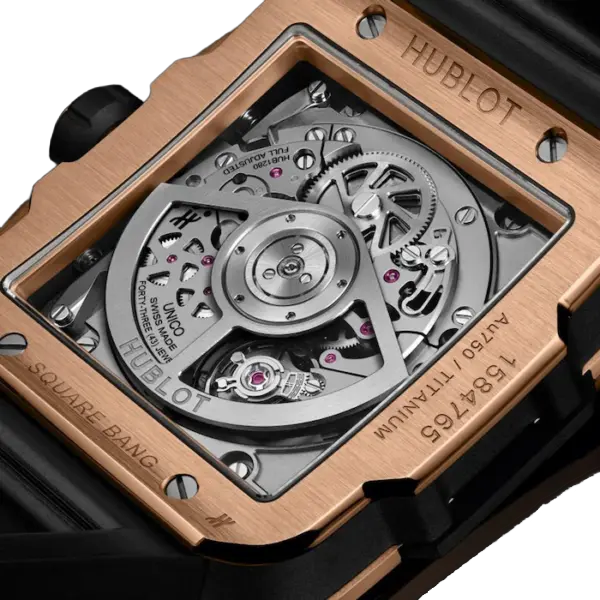 Square Bang Unico King Gold Ceramic 42mm Mens Watch 821.OM.0180.RX