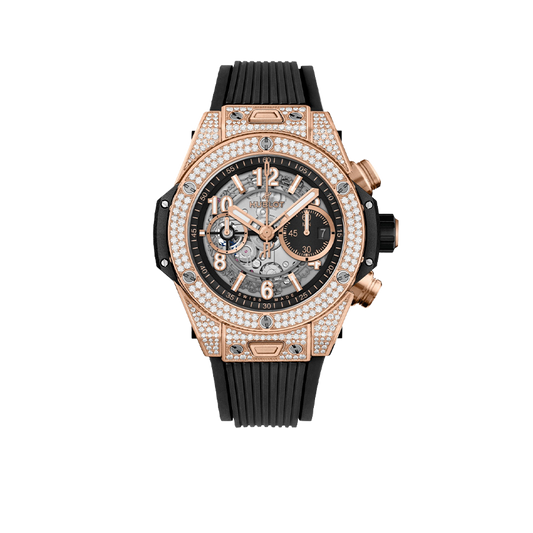 Big Bang Unico King Gold Pavé 44mm 421.OX.1180.RX.1704