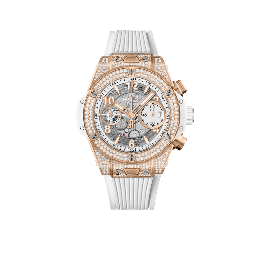 Big Bang Unico King Gold White Pavé 42mm 441.OE.2011.RW.1704