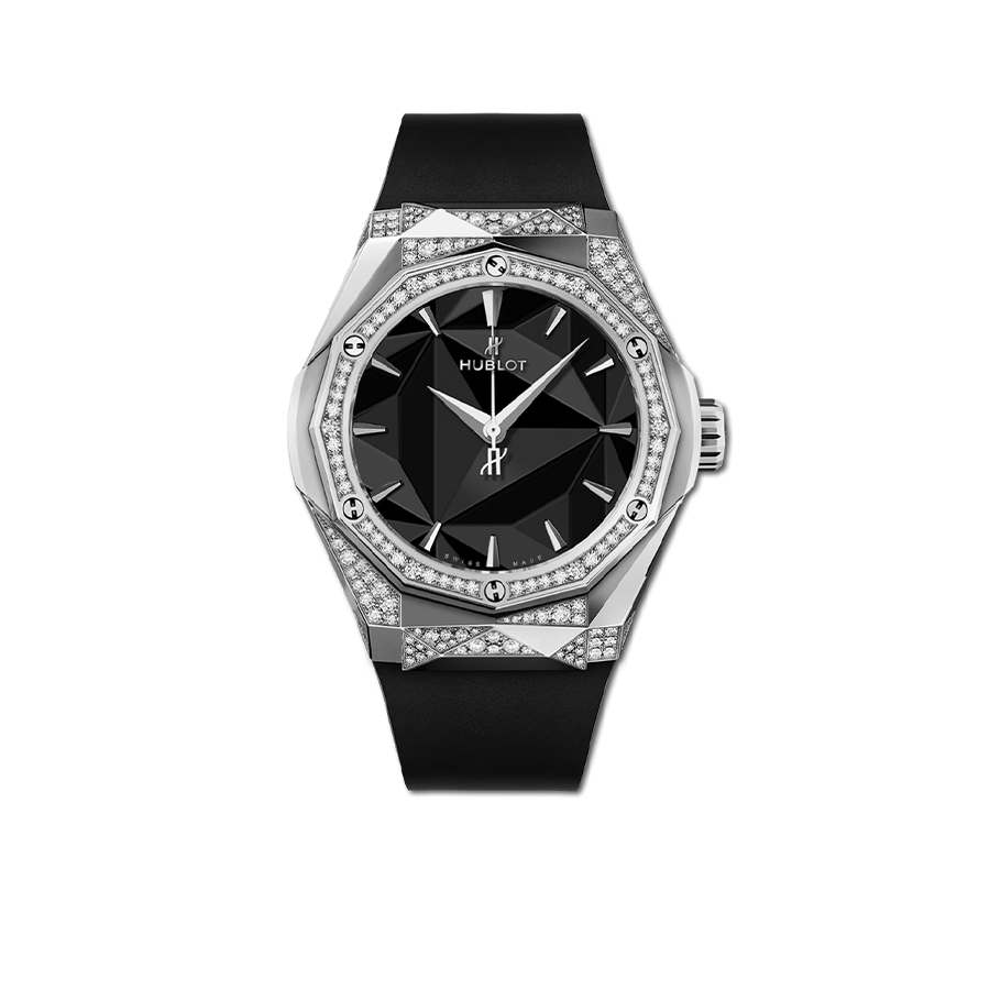 Classic Fusion Orlinski Titanium Alternative Pave 40mm 550.NS.1800.RX.1804.ORL19