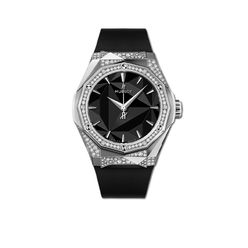 Classic Fusion Orlinski Titanium Alternative Pave 40mm 550.NS.1800.RX.1804.ORL19
