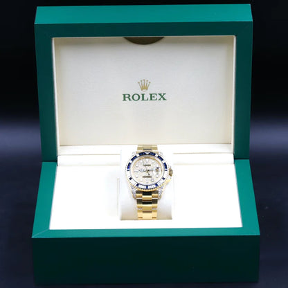 GMT-Master II 116758SARU Pave Diamond Dial 40mm
