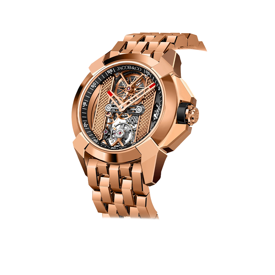 Epic X Bridges 44mm Rose Gold Manual Winding EX120.43.AB.AB.A40AA