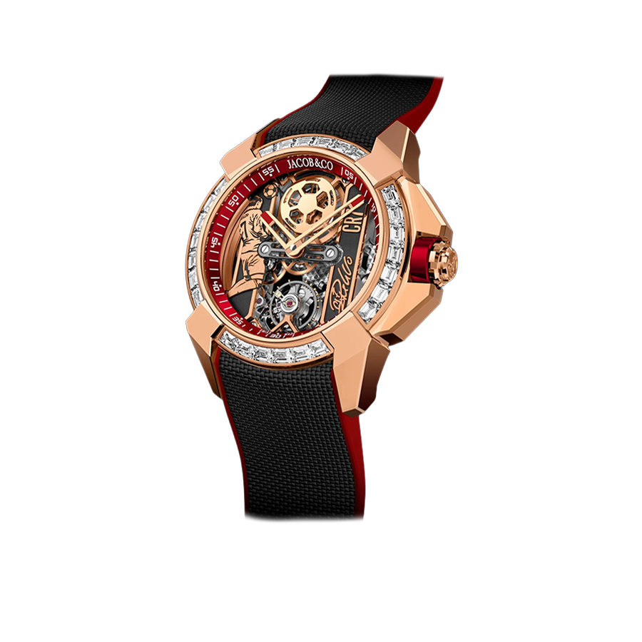 Epic X Flight of CR7 Baguette Rose Gold Manual Winding 44mm EX120.43.BC.AB.A