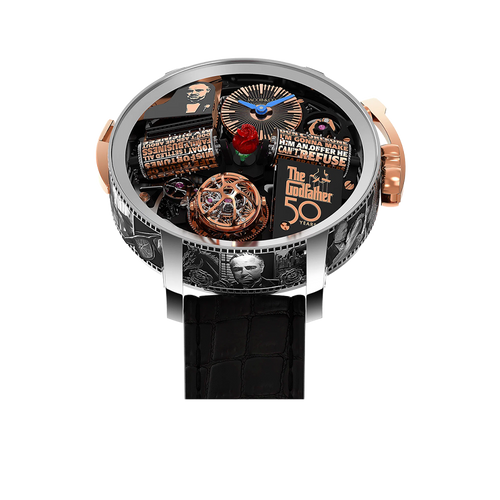 Opera Godfather 50th Anniversary 49mm White Gold Manual Winding OP110.30.AA.AA.A