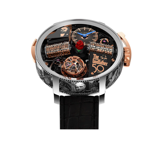 Opera Godfather 50th Anniversary 49mm White Gold Manual Winding OP110.30.AA.AA.A