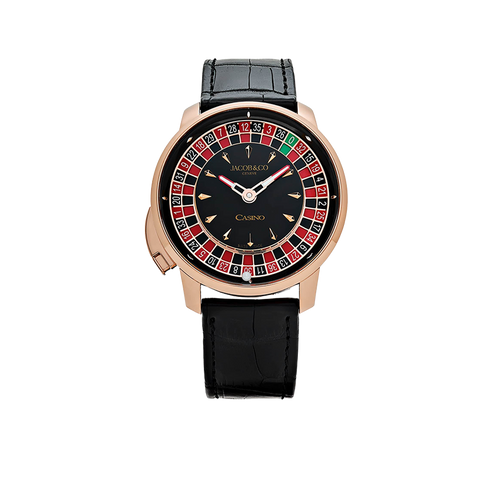 The Casino Tourbillon 44mm CA100.40.AA.AA.ABALA Rose Gold Black Onyx Dial Limited Edition