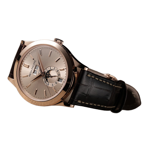 Complications 38mm 5396R-016 Annual Calendar Moon Phases Rose Gold Sand Beige Dial