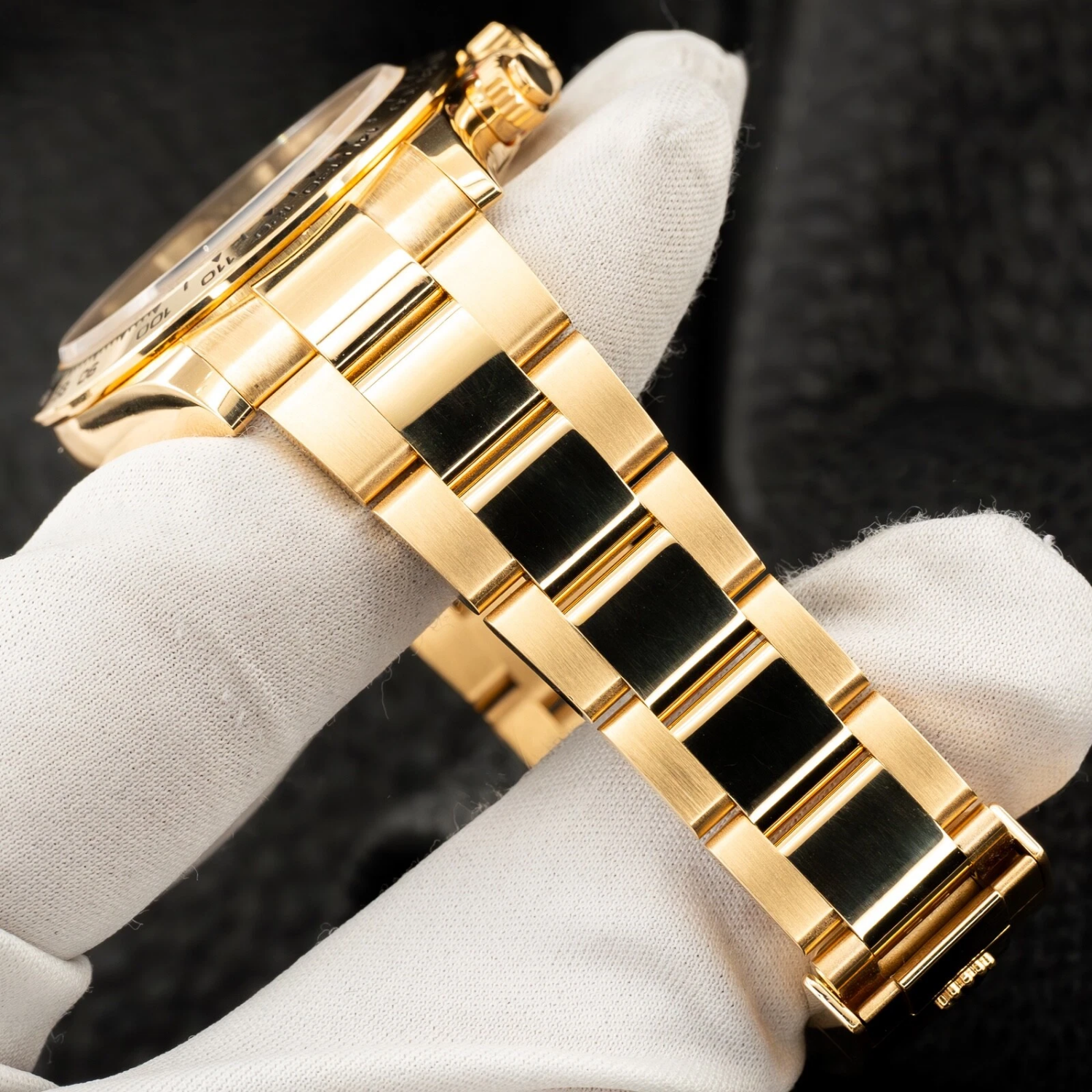 Daytona Cosmograph 40mm Yellow Gold Meteorite Dial 116508-0015