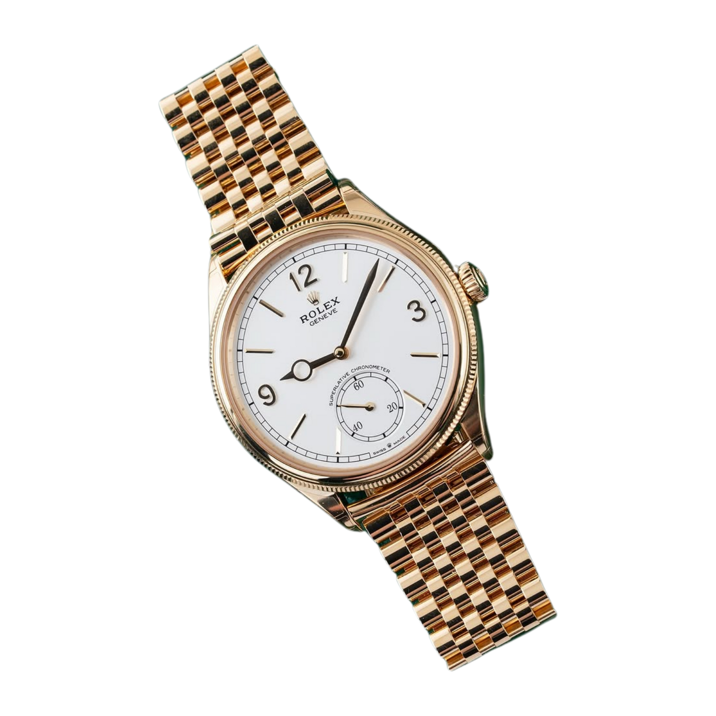 Perpetual 1908 39mm Yellow Gold Intense White Dial m52508-0008