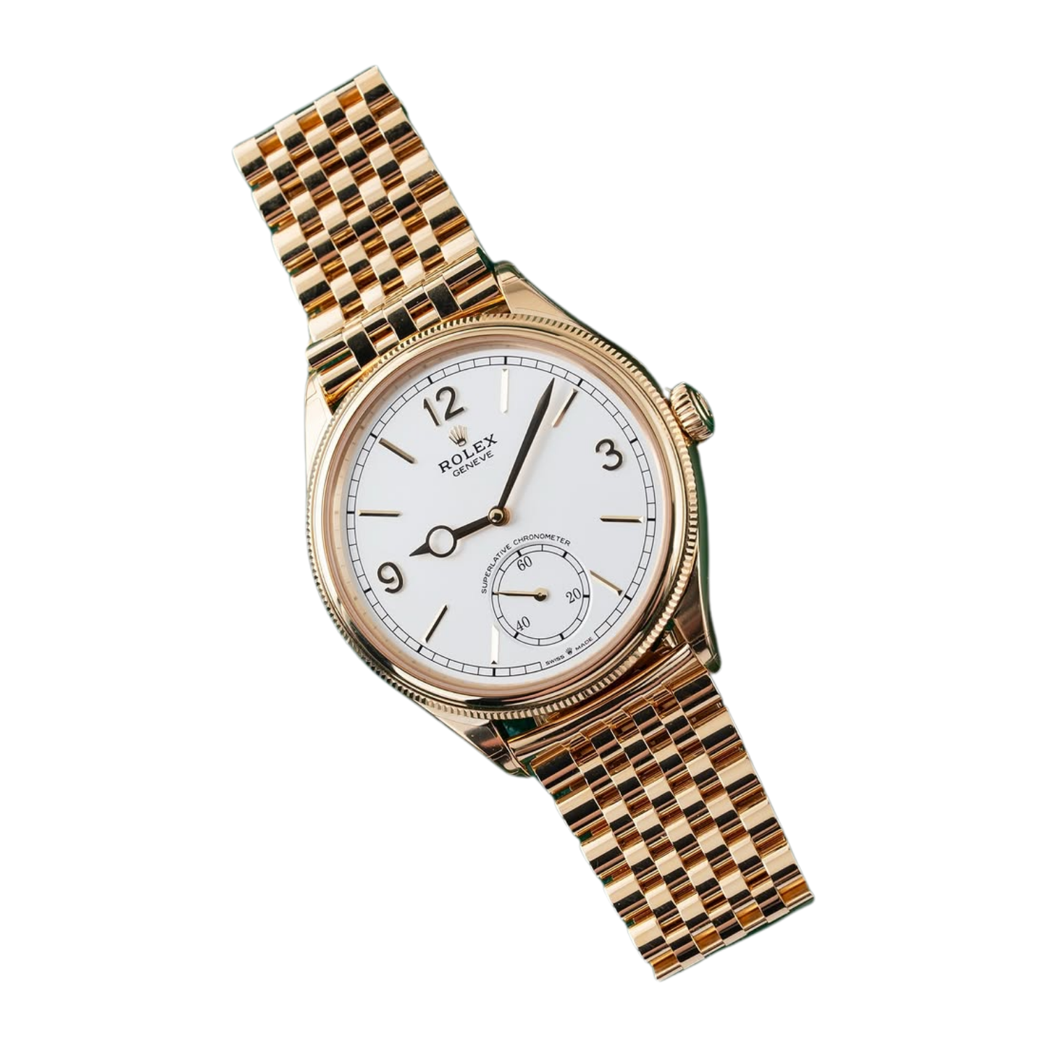 Perpetual 1908 39mm Yellow Gold Intense White Dial m52508-0008