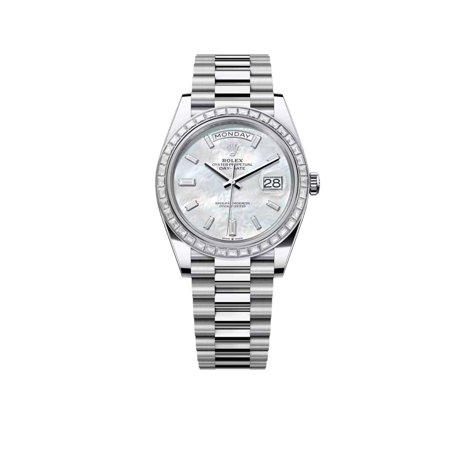 Day-Date 40mm  White Mother of Pearl Dial 228349