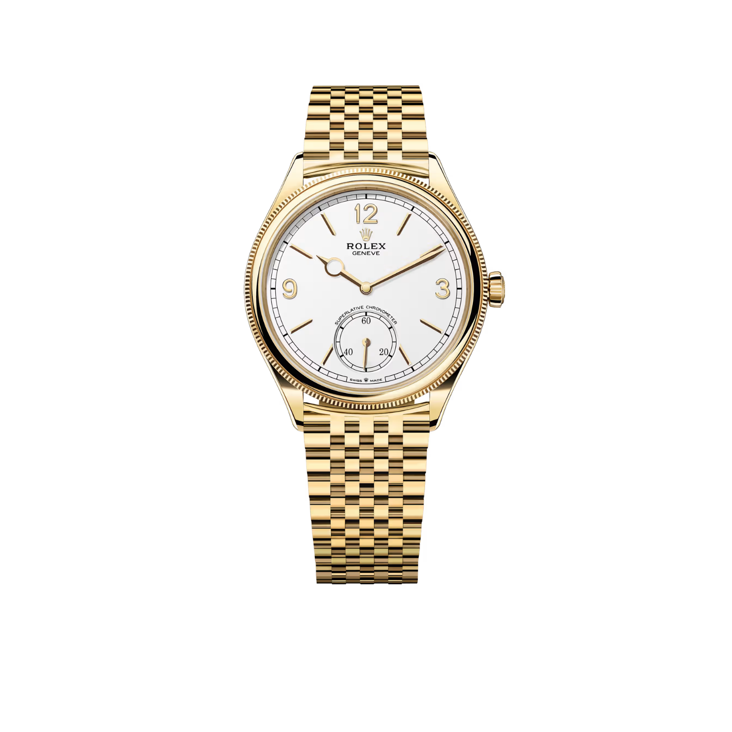Perpetual 1908 39mm Yellow Gold Intense White Dial m52508-0008