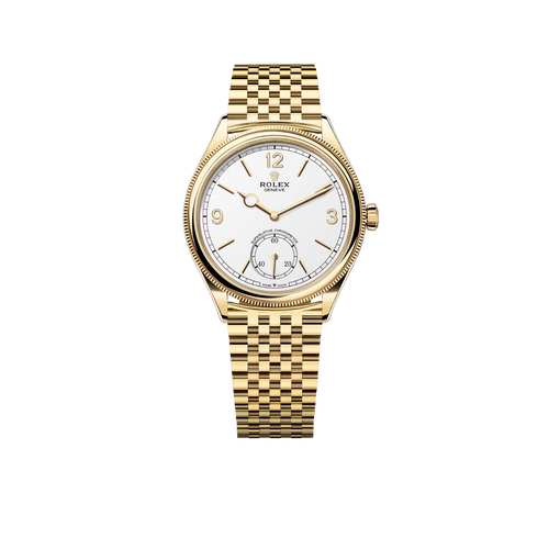 Perpetual 1908 39mm Yellow Gold Intense White Dial m52508-0008