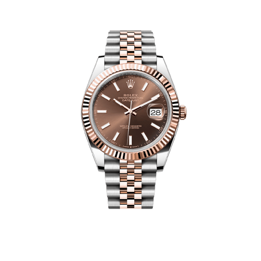 Datejust 41mm Steel & Everose Gold Chocolate 126331-0002