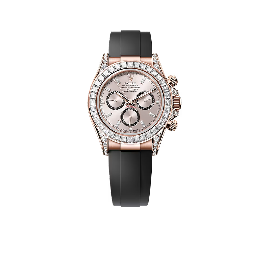 Daytona Cosmograph Everose gold Sundust Dial Diamond 40mm 126535TBR-0002