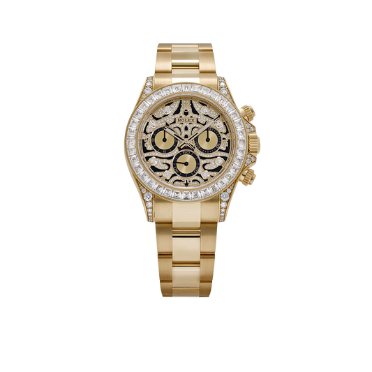 Daytona Eye of the Tiger 116598TBR Yellow Gold Diamond Dial (Super Clone)