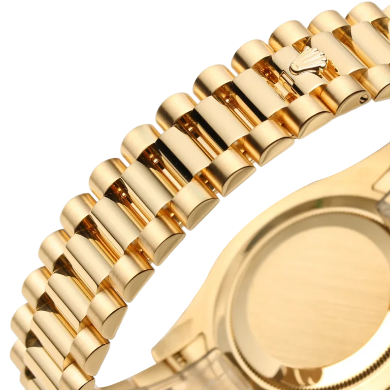 President Day-Date II 41mm 218238 18k Yellow Gold & Ruby Dial