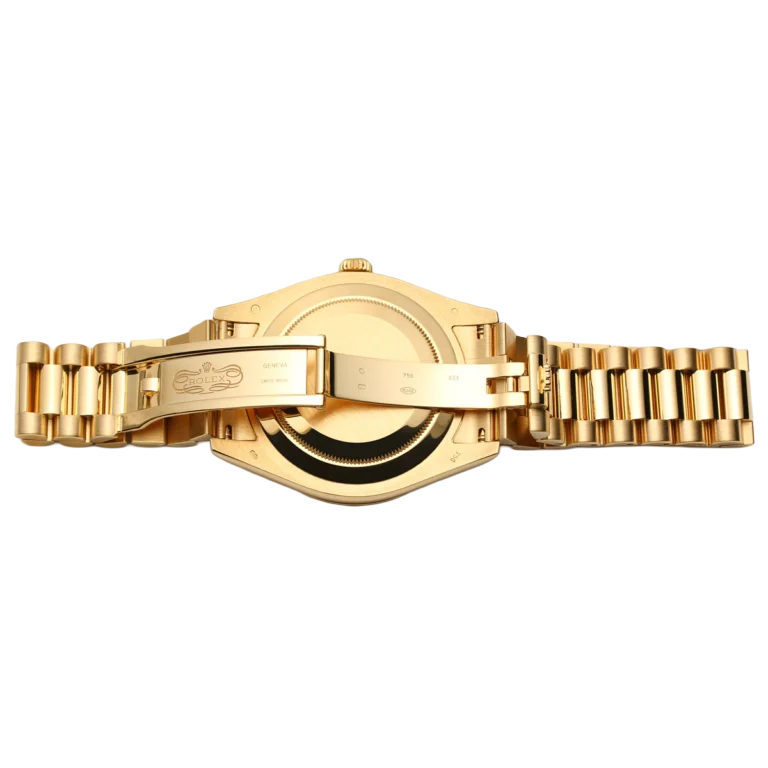 President Day-Date II 41mm 218238 18k Yellow Gold & Ruby Dial