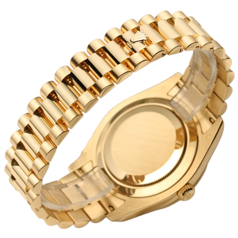 President Day-Date II 41mm 218238 18k Yellow Gold & Ruby Dial