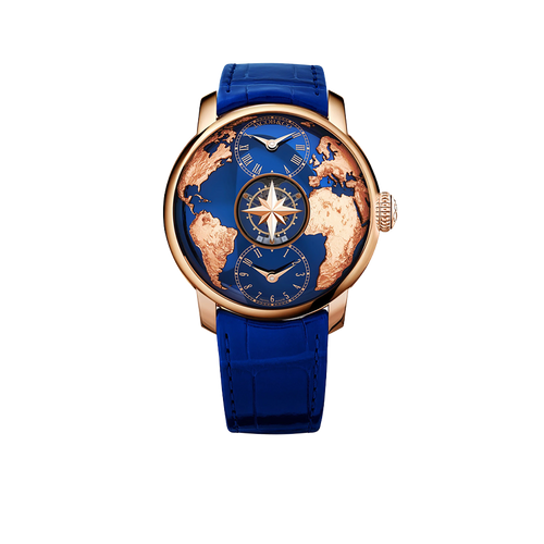 The World Is Yours Dual Time Zone Tourbillon 38.6mm Rose Gold Automatic Winding DT200.40.AA.AA.A
