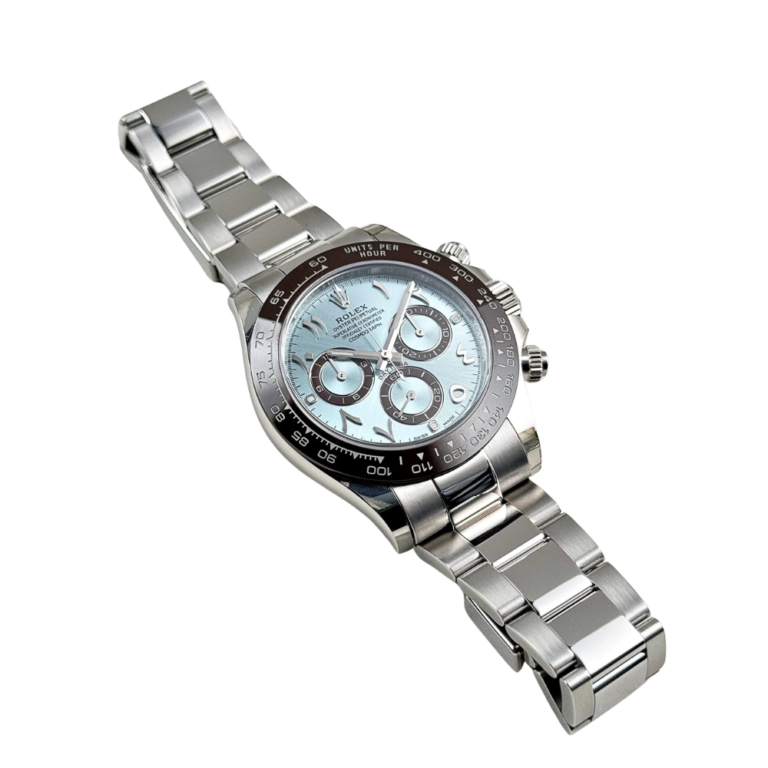 Daytona 116506 Platinum Ice Blue Arabic Dial 40mm