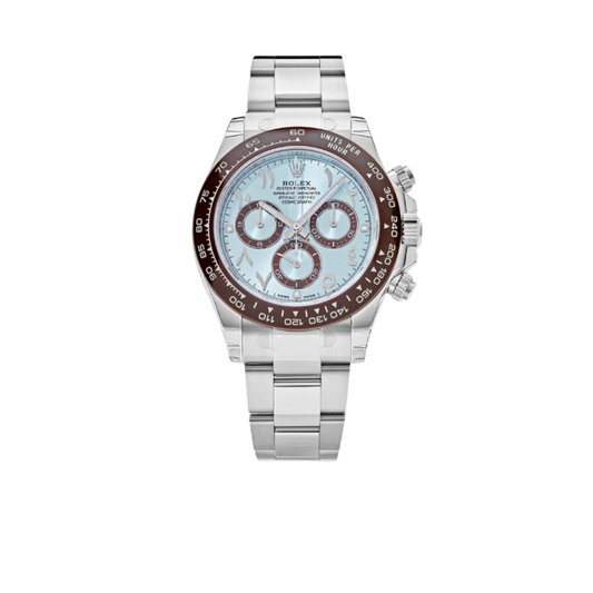 Daytona 116506 Platinum Ice Blue Arabic Dial 40mm