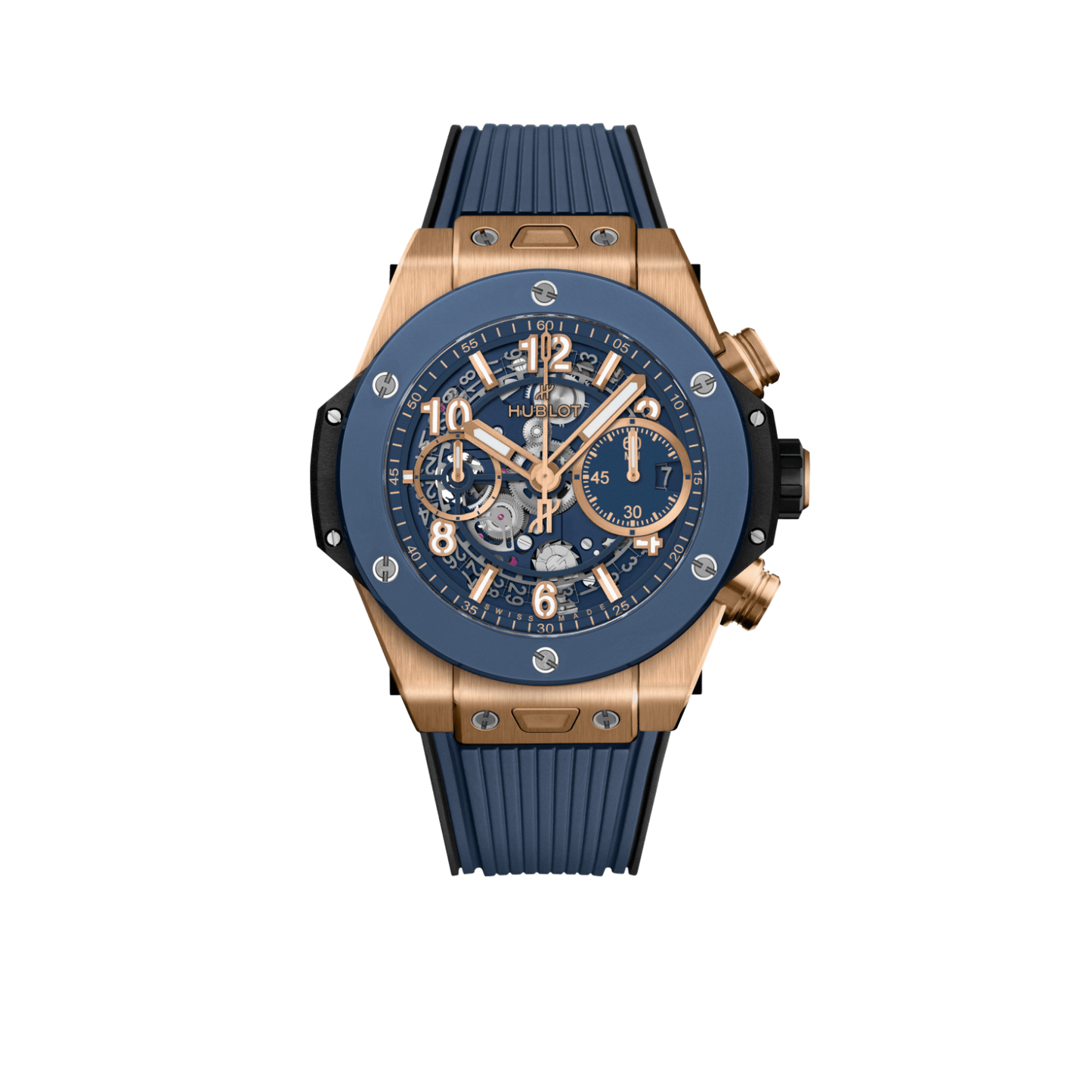 Big Bang Unico Mat Blue Dial 18K King Gold 42mm 441.OX.5181.RX
