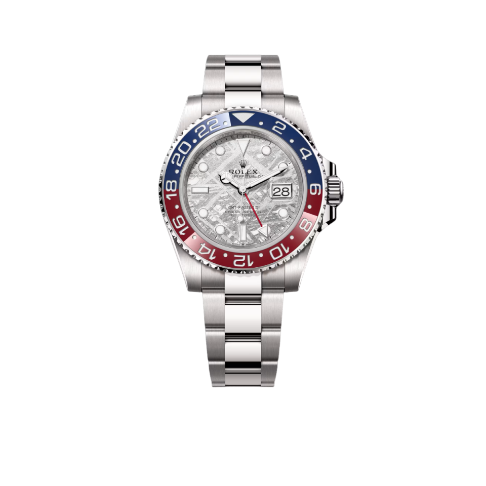 GMT-Master II Pepsi White Gold Meteorite Dial 126719BLRO-0002 New
