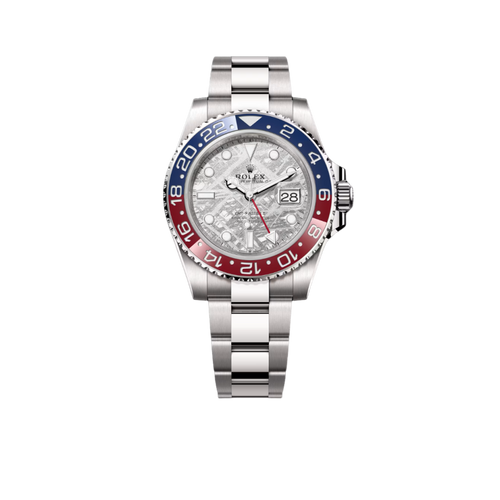 GMT-Master II Pepsi White Gold Meteorite Dial 126719BLRO-0002 New