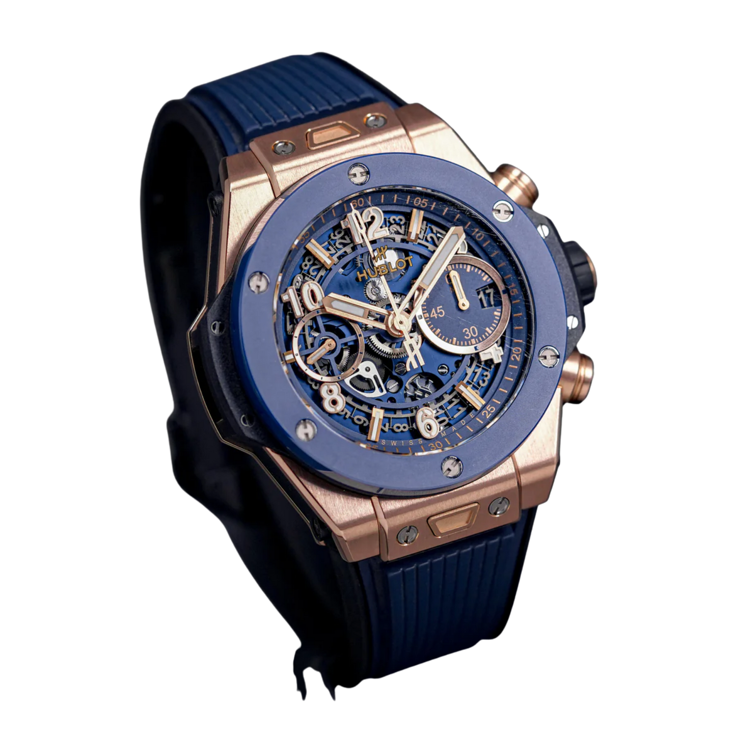 Big Bang Unico Mat Blue Dial 18K King Gold 42mm 441.OX.5181.RX