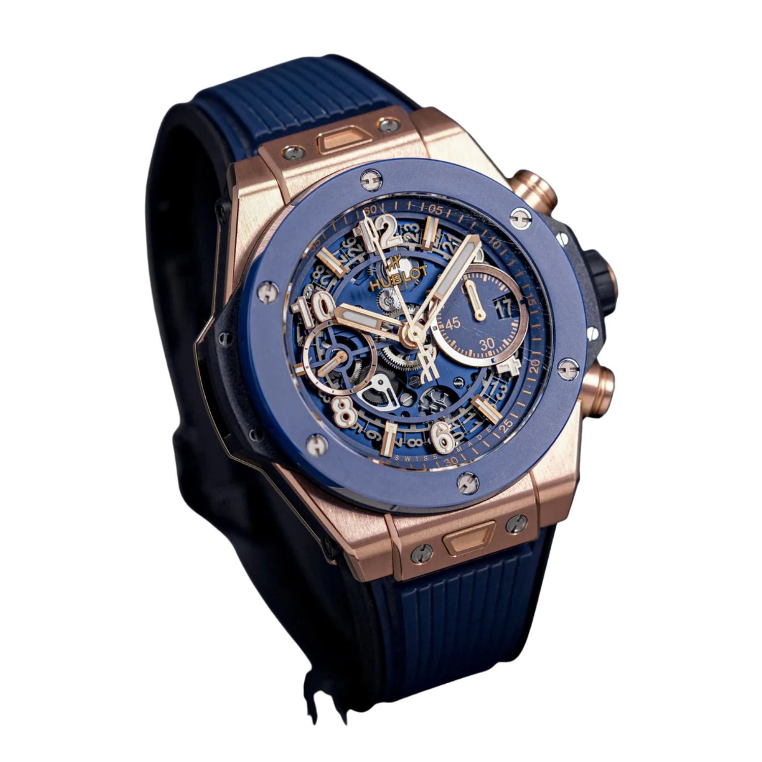 Big Bang Unico Mat Blue Dial 18K King Gold 42mm 441.OX.5181.RX