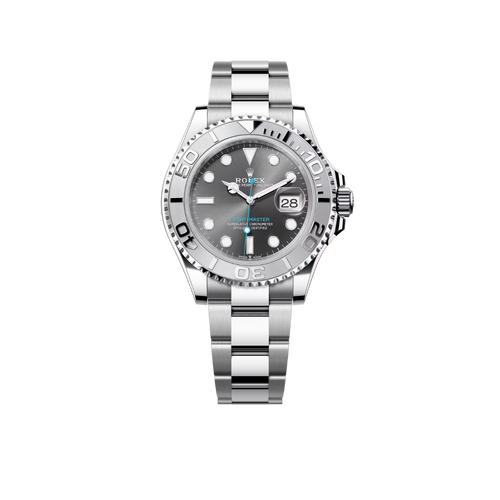 Yacht-Master 40 mm Dark Rhodium Dial, Stainless Steel Oyster Bracelet Mens Watch M126622-0001
