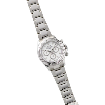 Daytona 40mm 116520 White APH Dial