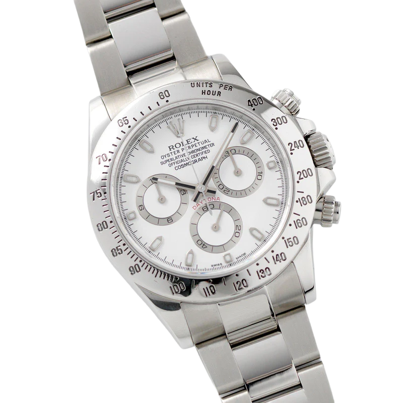 Daytona 40mm 116520 White APH Dial